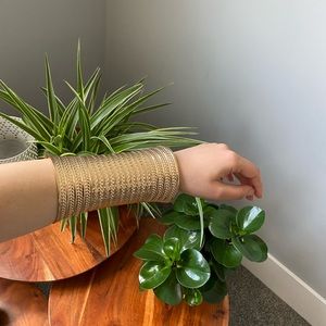 BOGO BNWOT Gold Forearm Cuff